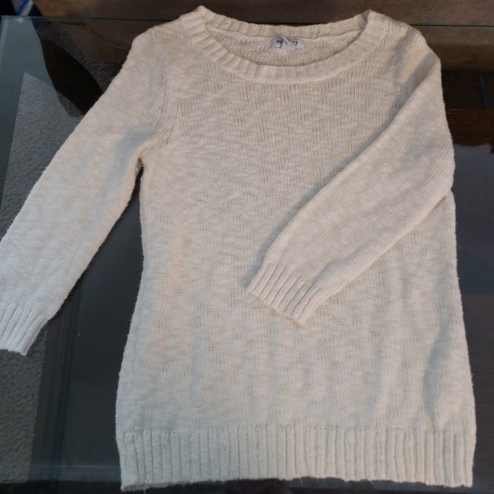 Old Navy Cream Sweater